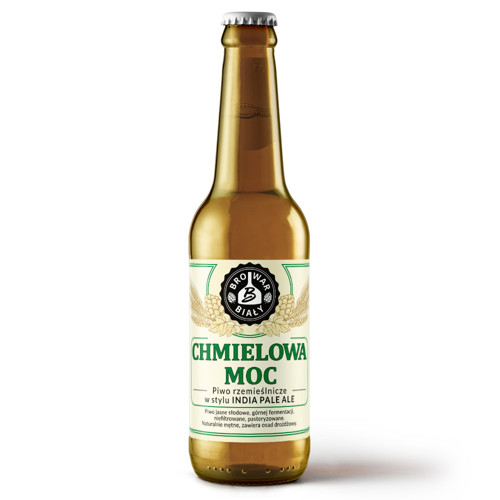 Piwo kraftowe, rzemieślnicze Chmielowa Moc - India Pale Ale - Browar Biały