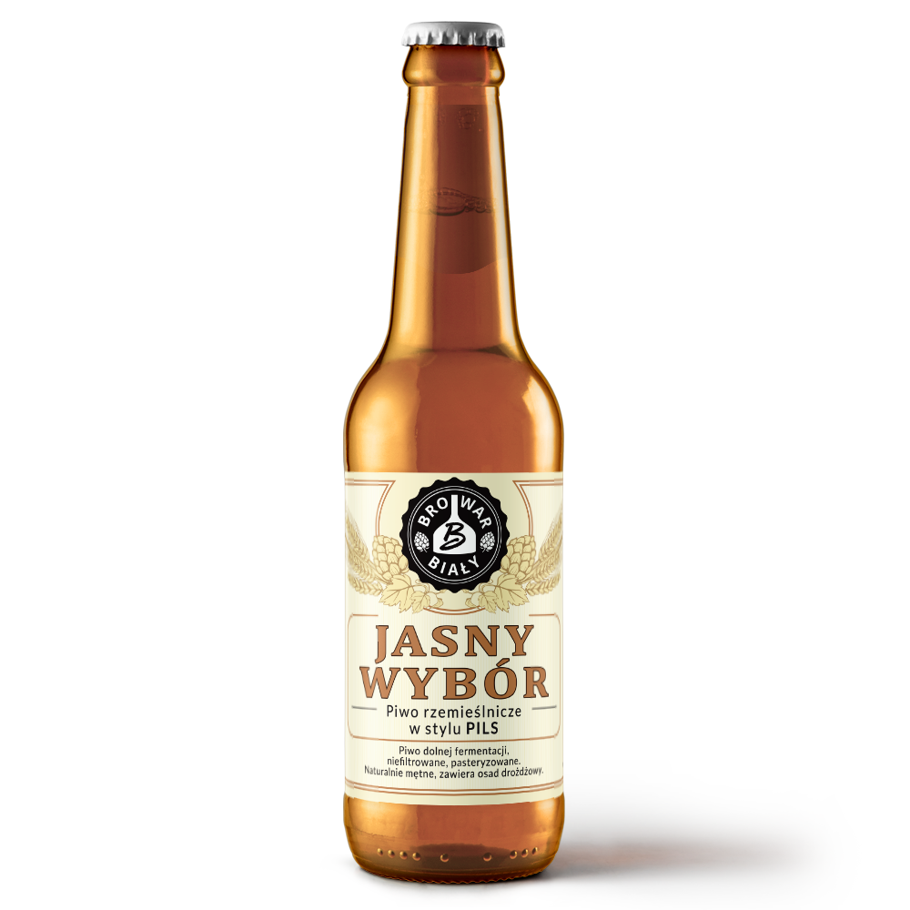 Piwo kraftowe, rzemieślnicze Jasny Wybór - Pils - Browar Biały