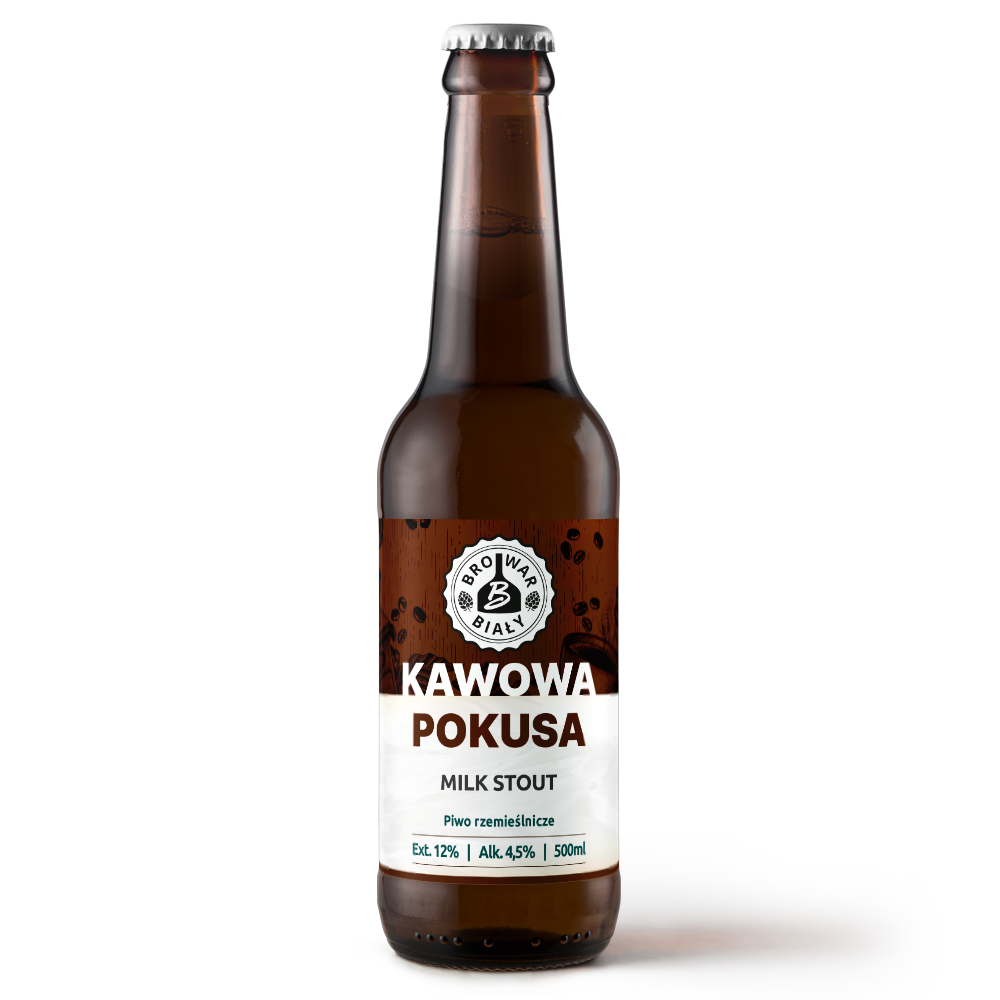 Piwo kraftowe, rzemieślnicze Kawowa pokusa Milk Stout - Browar Biały