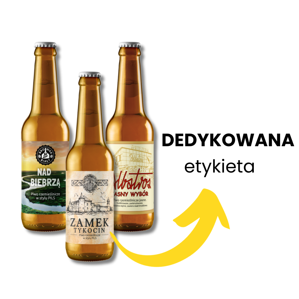 Dedykowane etykiety na piwa Browar Biały, piwo z własną etykietą