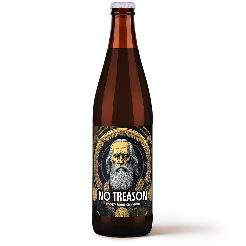 No treason - Hoppy American Stout - Browar Biały - Beer Bacon Liberty