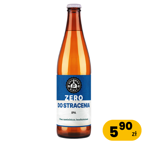 Zero do Stracenia - IPA - piwo bezalkoholowe – 0,5L BUTELKA BEZZWROTNA