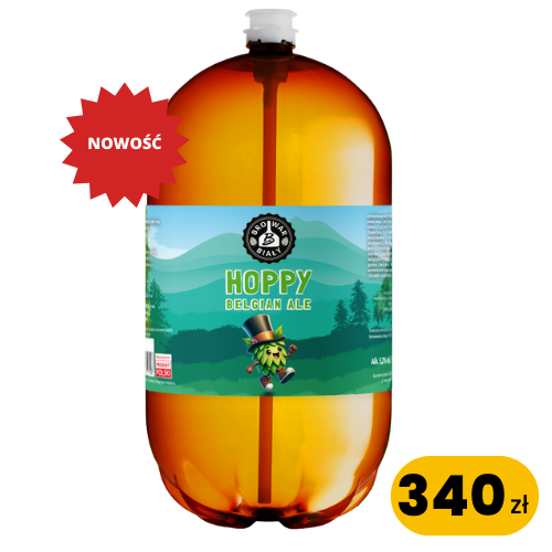 Hoppy Belgian Ale - Alk. 5,2%obj. 14 PLATO, 30 L KEG jednorazowy
