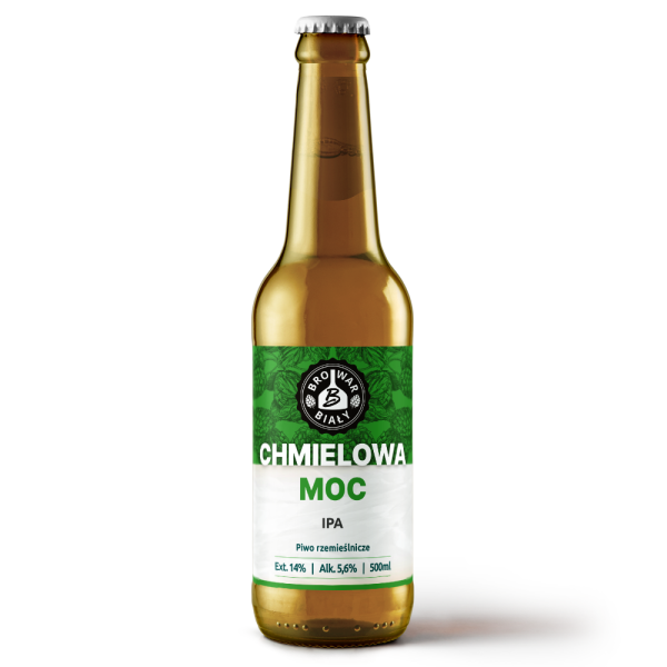 Piwo kraftowe, rzemieślnicze Chmielowa Moc - India Pale Ale - Browar Biały IPA