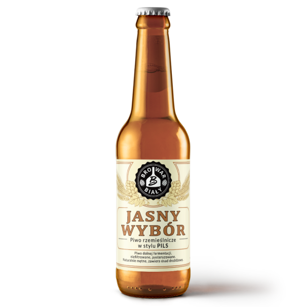 Piwo kraftowe, rzemieślnicze Jasny Wybór - Pils - Browar Biały