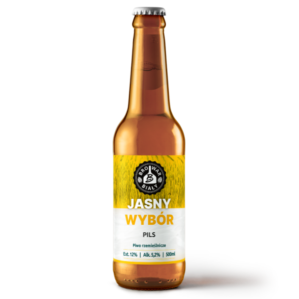 Piwo kraftowe, rzemieślnicze Jasny Wybór - Pils - Browar Biały