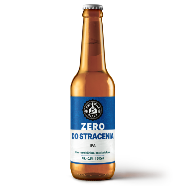 Piwo bezalkoholowe IPA, Browar Biały Zero do Stracenia