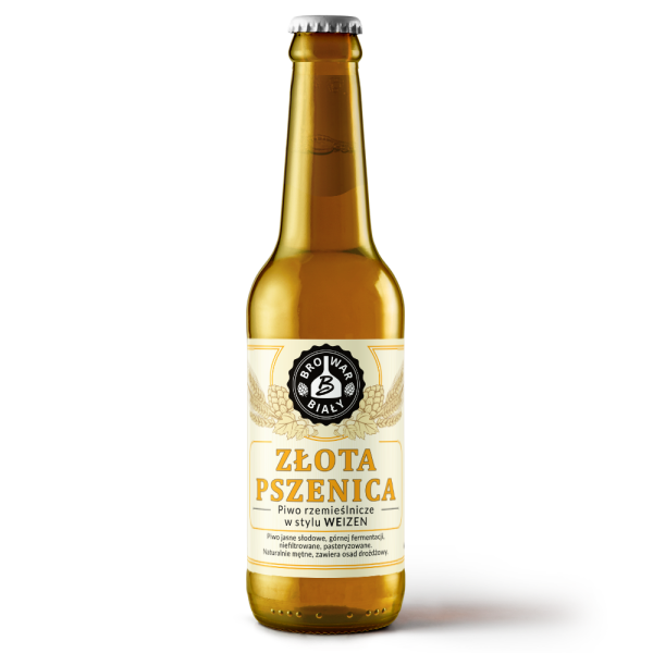 Piwo kraftowe, rzemieślnicze Złota Pszenica - Weizen - Browar Biały